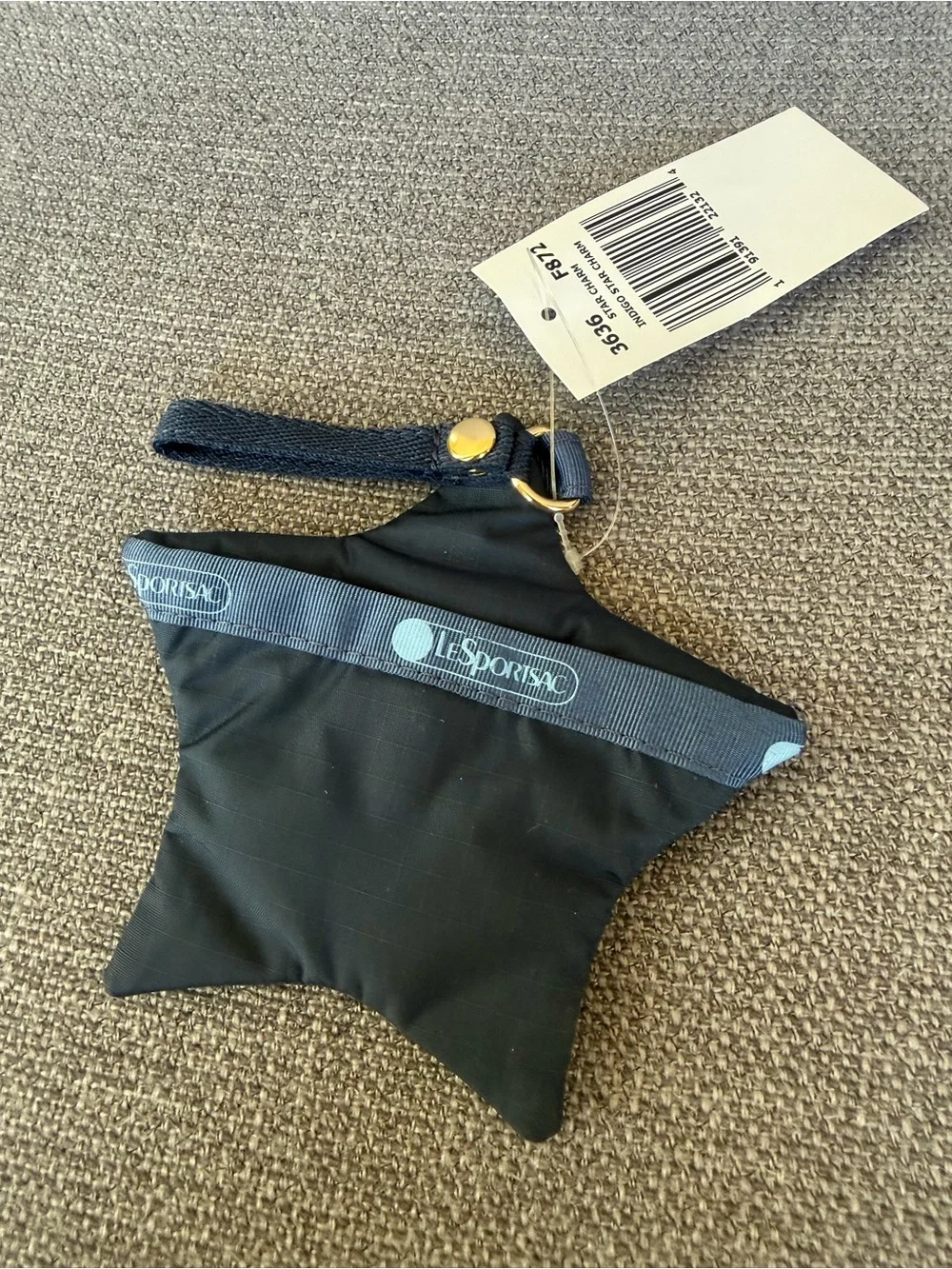 LeSportsac Indigo Star Charm New